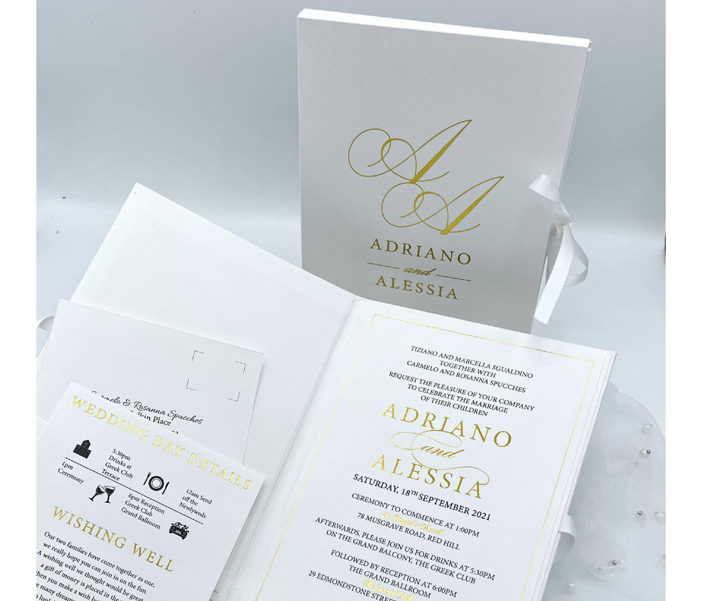 Wedding Invite - The Exclusive Booklet & Sleeve